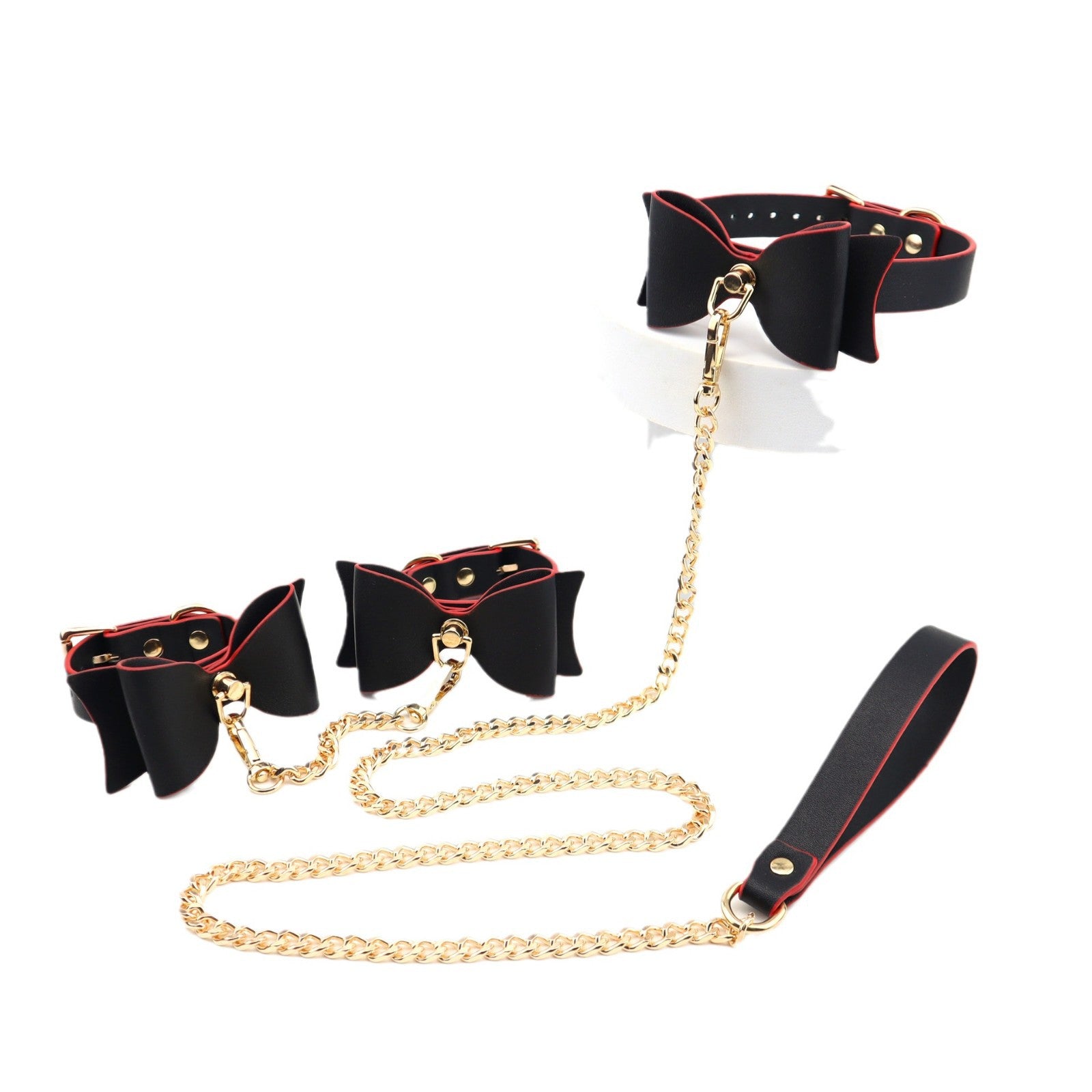 Dominæ: Set de Esposas y Collar de Entrenamiento