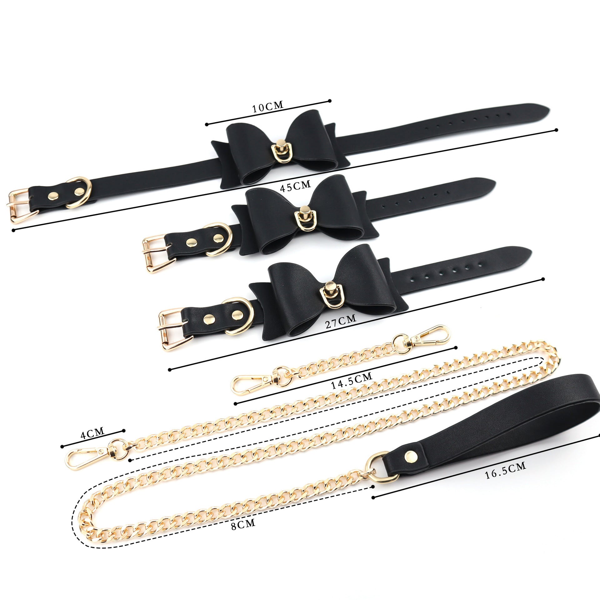 Dominæ: Set de Esposas y Collar de Entrenamiento