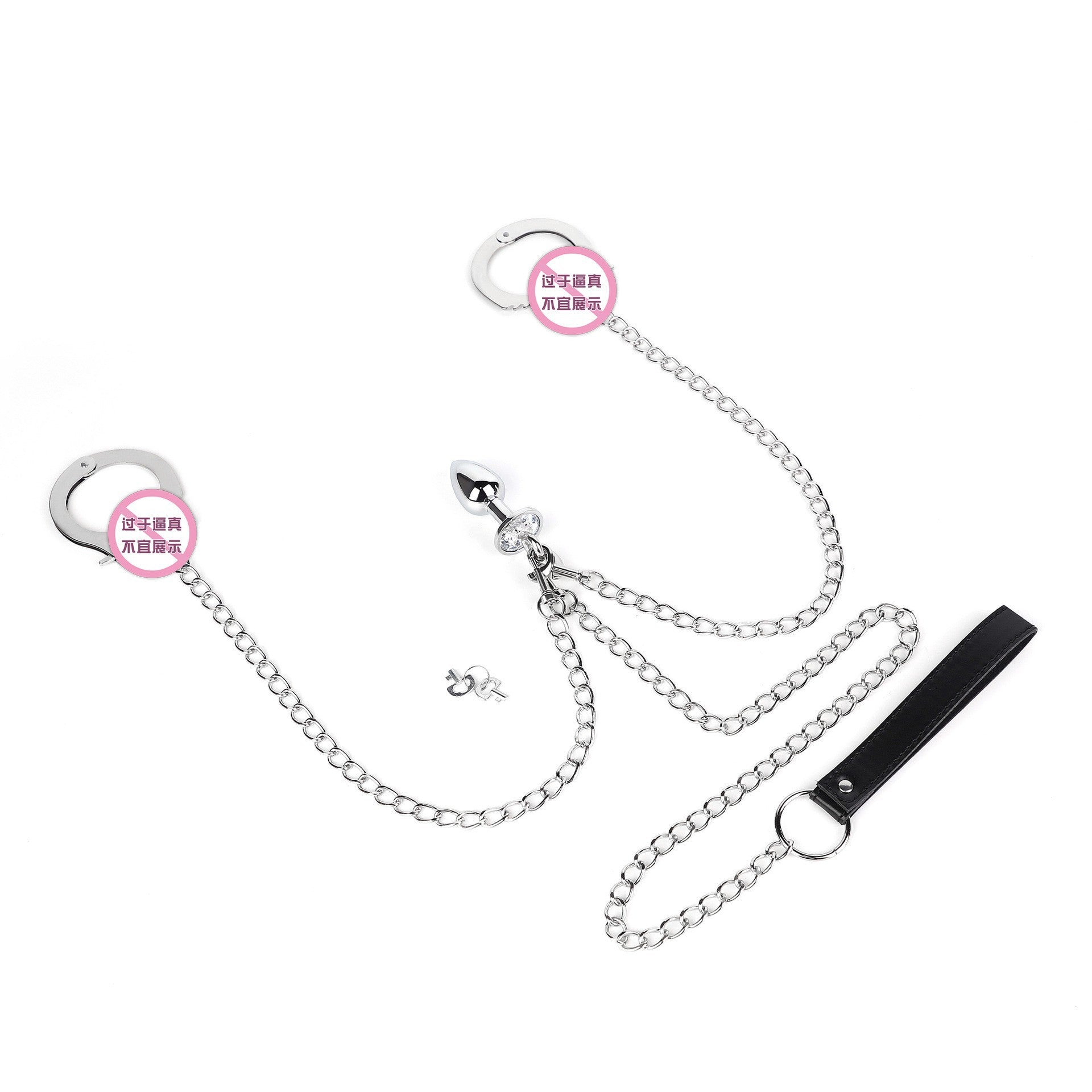 Cautiva de Placer: Esposas de Peluche con Llave